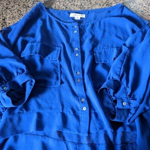 Cold shoulder blouse